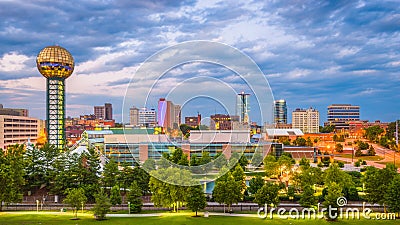 Knoxville, Tennessee, USA Skyline Stock Photo