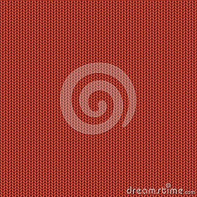 Knutted realistic looking solid color pattern seamless texture background Cartoon Illustration