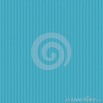 Knutted realistic looking solid color pattern seamless texture background Cartoon Illustration