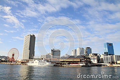 Kobe harborland in Kobe, Hyogo Editorial Stock Photo