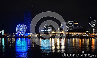 Kobe Mosaic Seaside Shopping Complex Editorial Stock Photo