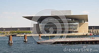 Kobenhavn Opera House Stock Photo