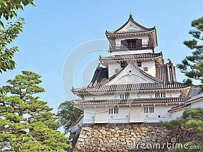 Kochi Castle in Kochi Prefecture, Japan. Stock Photo