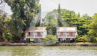 Elevated Buildings in Kochin marine drive Editorial Stock Photo