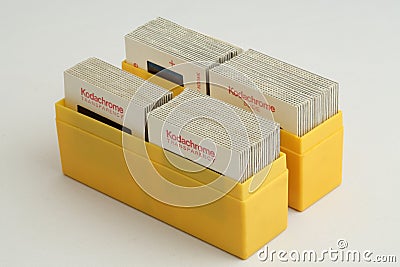 Kodachrome Transparencies Editorial Stock Photo