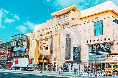 Kodak Theater Dolby where the annual Academy Award is presented Editorial Stock Photo