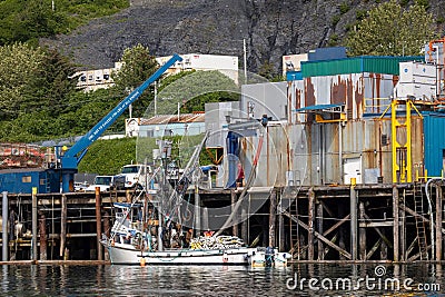 Commercial fishing Editorial Stock Photo