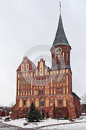 Koenigsberg cathedral Stock Photo