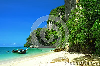 Koh Hong island bay andaman sea in Thailand. Stock Photo