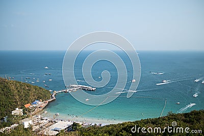 Koh larn island pattaya city Thailand Stock Photo