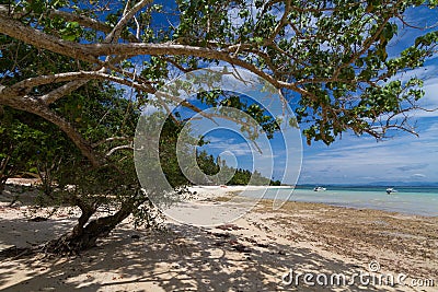 Koh Talu is a private island in the Gulf of Thailand Stock Photo