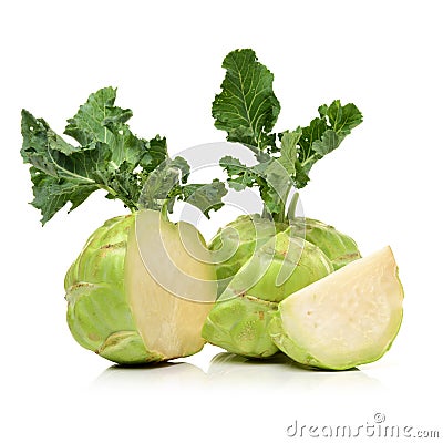 Kohlrabies Stock Photo