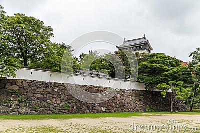 Kokura Castle in Japan Stock Photo
