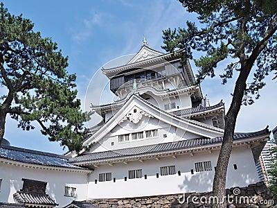 Kokura Castle in Kitakyushu, Fukuoka Prefecture, Japan. Stock Photo