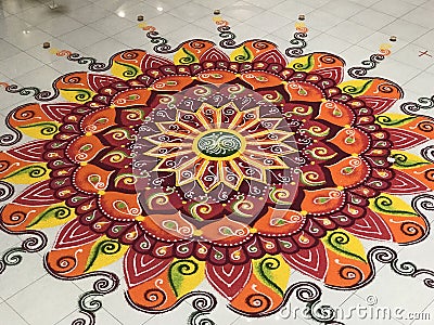 Kolam Stock Photo