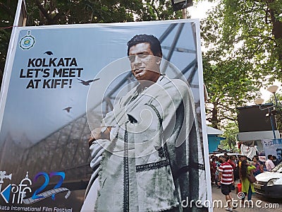 Kolkata International Film Festival organised a retrospective on Satyajit Ray- Classics of the Maestro, Editorial Stock Photo