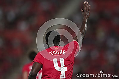 Kolo Toure of Liverpool Editorial Stock Photo