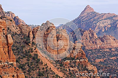 Kolob Canyons Stock Photo