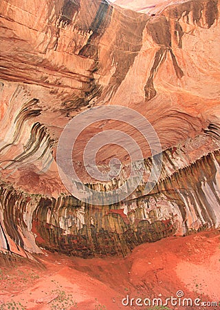 Kolob Canyons Double Arch Alcove Stock Photo