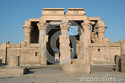 Kom-Ombo Temple Stock Photo