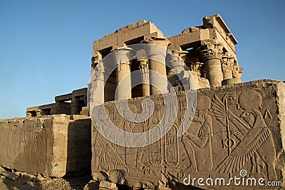 Kom Ombo Temple Egypt Editorial Stock Photo