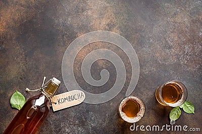 Kombucha drink Stock Photo