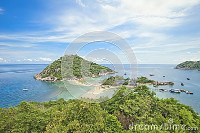 Kon Nang Yuan lsland Stock Photo