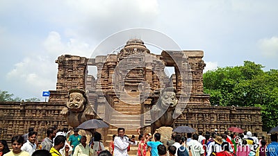 Konark, Sun tample Editorial Stock Photo