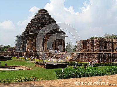 Konark temple Editorial Stock Photo