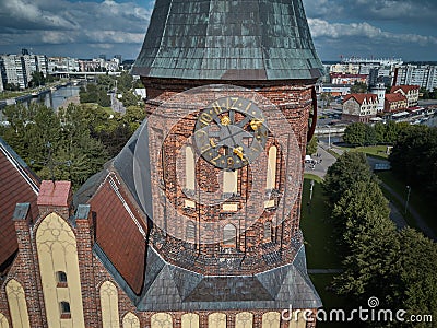 Konigsberg Cathedral. Kaliningrad, formerly Koenigsberg, Russia Stock Photo