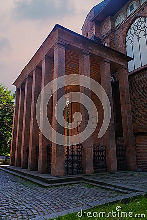 Konigsberg Cathedral in Kaliningrad Stock Photo