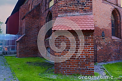 Konigsberg Cathedral side view Stock Photo