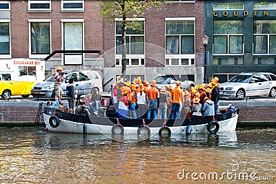 Koninginnedag 2011 Editorial Stock Photo