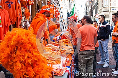 Koninginnedag 2012 Editorial Stock Photo