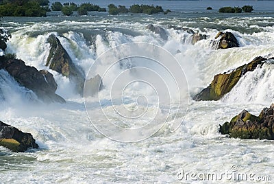 Konpapeng Waterfall Stock Photo