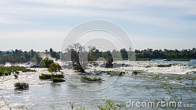 Konpapeng waterfall Stock Photo