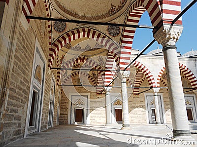 Konya Mevlana madrasa, hes the only cleric arrived in this world no matter what, thinker Stock Photo