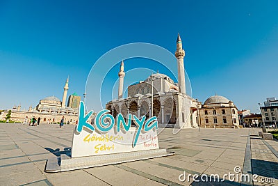 Selimiye Mosque of Konya in Turkey Editorial Stock Photo