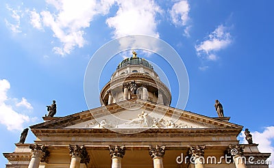 Konzerthaus hall, domme detail, berlin Stock Photo