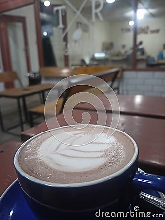 Kopi, latte art, minuman & x28;Kopi, latte art, minuman& x29; Stock Photo