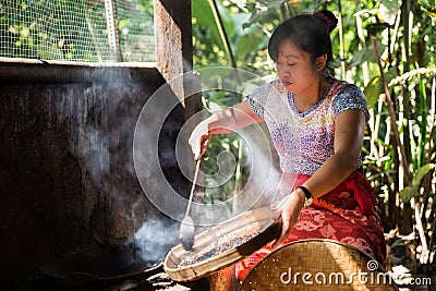 Kopi Luwak coffee burner Editorial Stock Photo