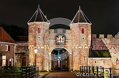 The Koppelpoort, a gate in Amersfoort, the Netherlands Stock Photo