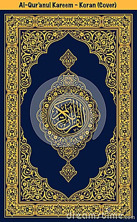 Koran Cover Vector Illustration