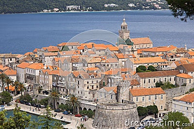 Korcula. Croatia Stock Photo