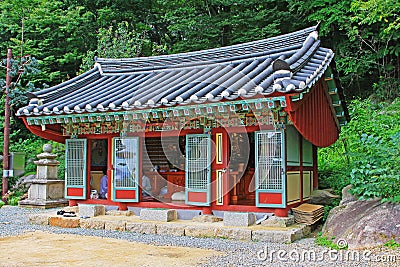 Korea Busan Beomeosa Temple Stock Photo