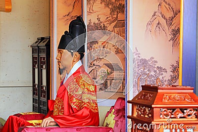 Korea Royal Traditional Palace Editorial Stock Photo