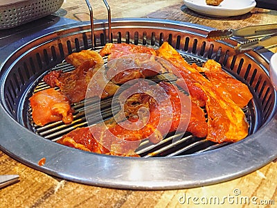 Korean beef special cut,roast beef. Stock Photo