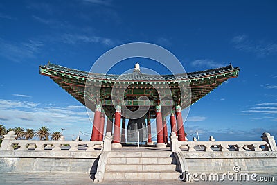 Korean Bell of Friendship Stock Photo