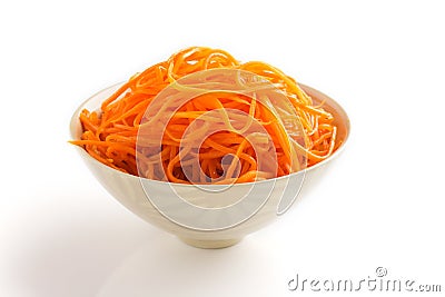 Korean carrot. Stock Photo