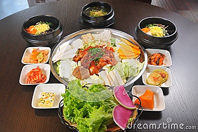 Korean cuisine Stock Photo